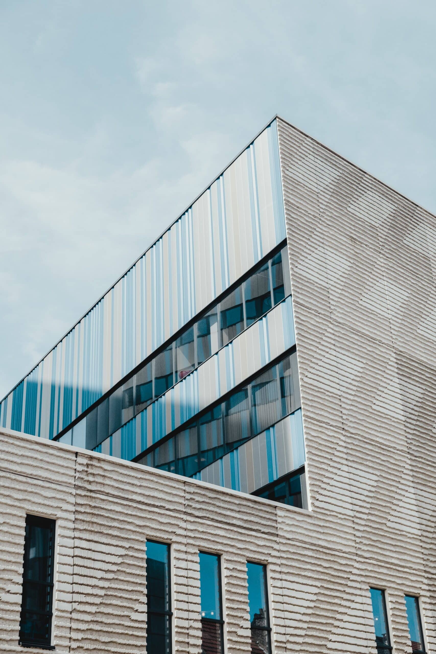 Modern commercial construction layout denoting church building loan terms.